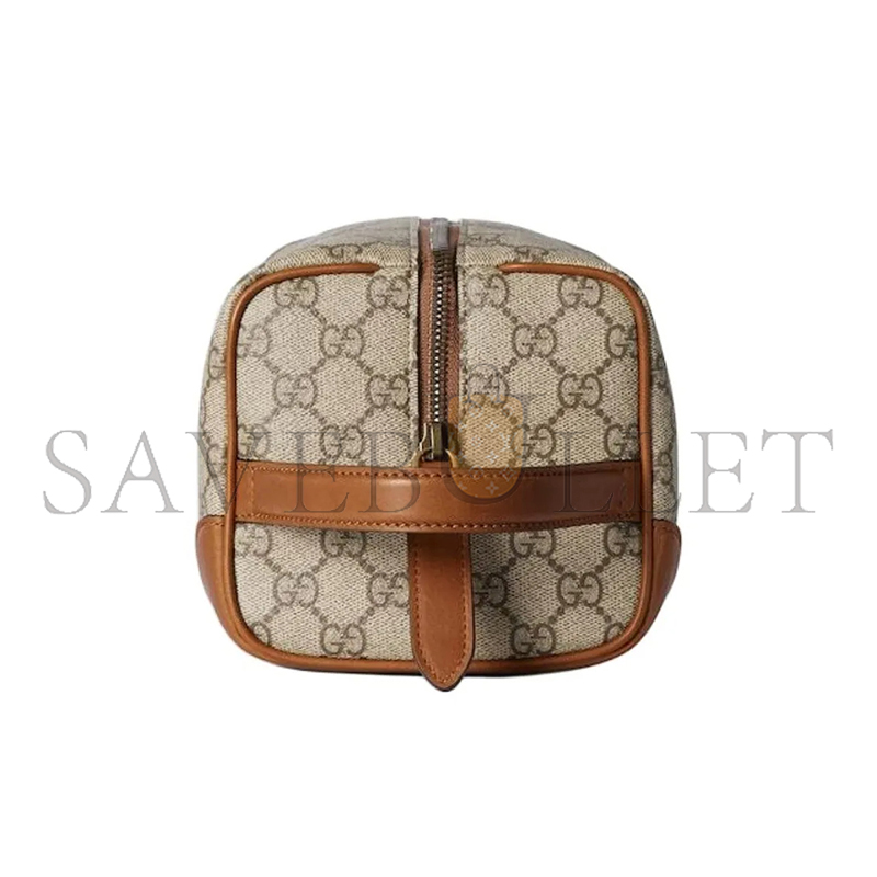 GUCCI GG EMBLEM MEDIUM TOILETRY CASE 821163 (28*14*14cm)